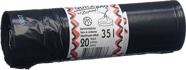 POWERBAG Kehrichtsäcke QuickBag 35lt OKS 20 Stück