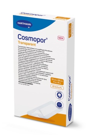 COSMOPOR transparent 10x20cm steril 25 Stück