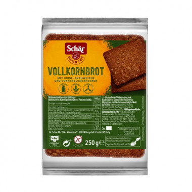 SCHÄR Solena Vollkornbrot glutenfrei 250g SCHÄR Solena Vollkornbrot glutenfrei 250g