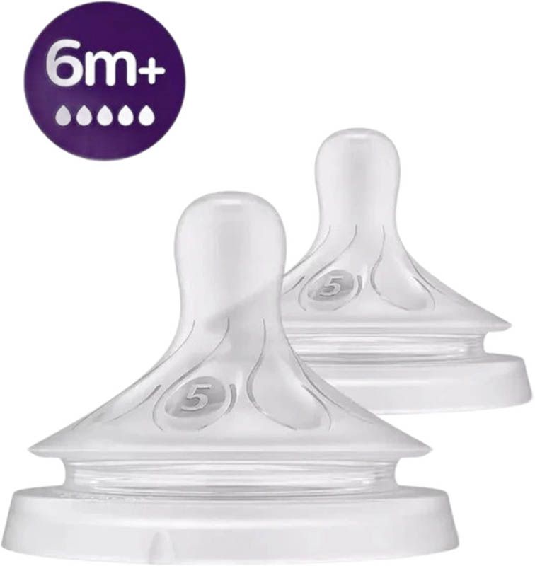 Philips AVENT Natural Response Saug Gr5 6M+ 2 Stück
