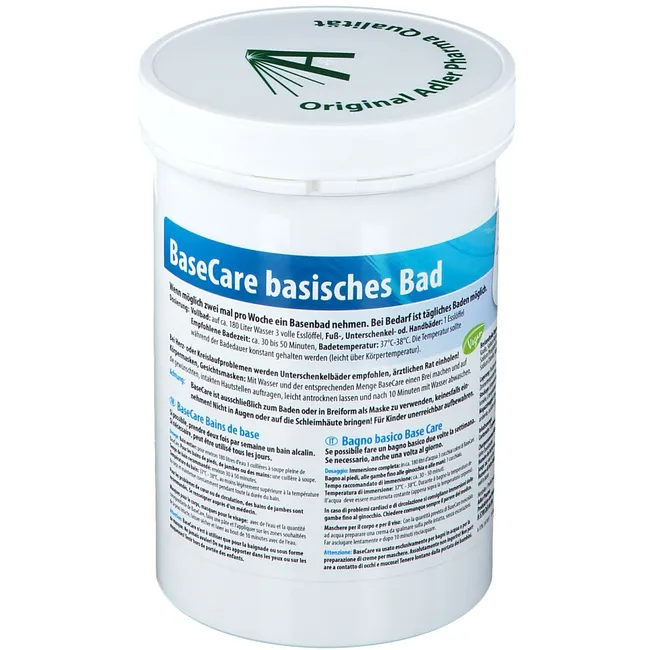 ADLER BASECARE Bad basisch 400g ADLER BASECARE Bad basisch 400g