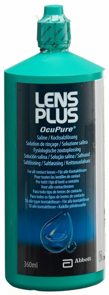 Lens Plus OcuPure Kochsalzlösung 360ml