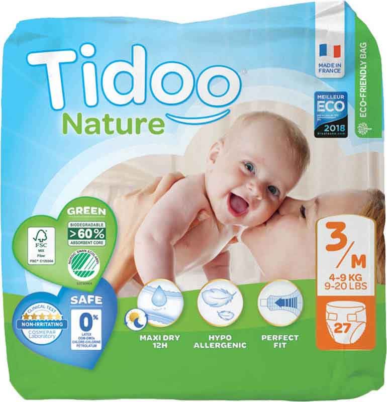 TIDOO Windel T3/M (4-9kg) Single 27 Stück