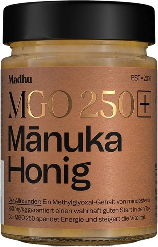 MADHU Manuka Honig MGO250 250g