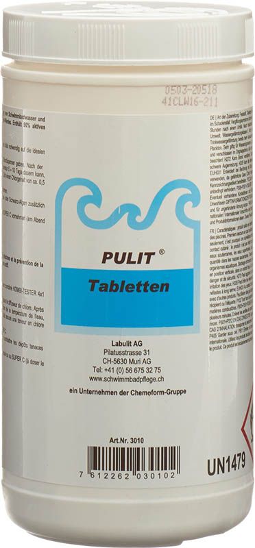 PULIT Chlor-Tabletten 5kg