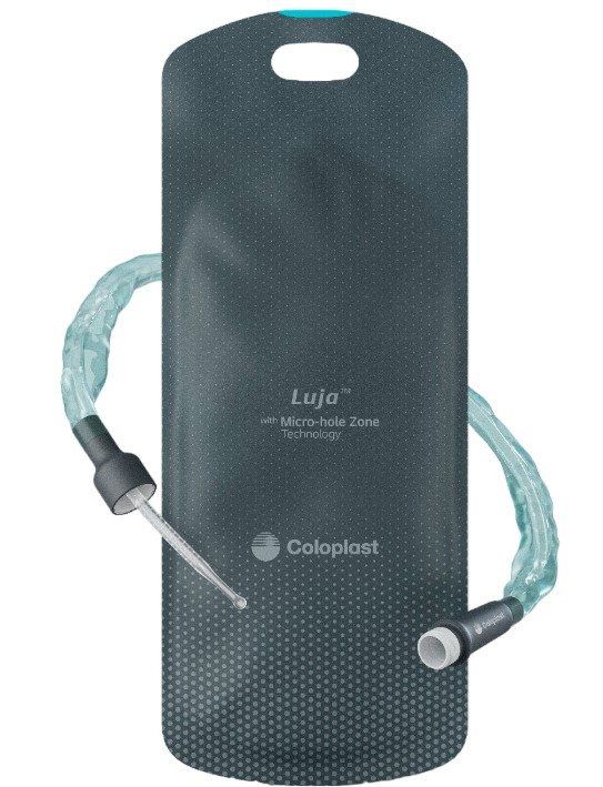 LUJA Einmalkatheter CH14 33cm Mann 30 Stück