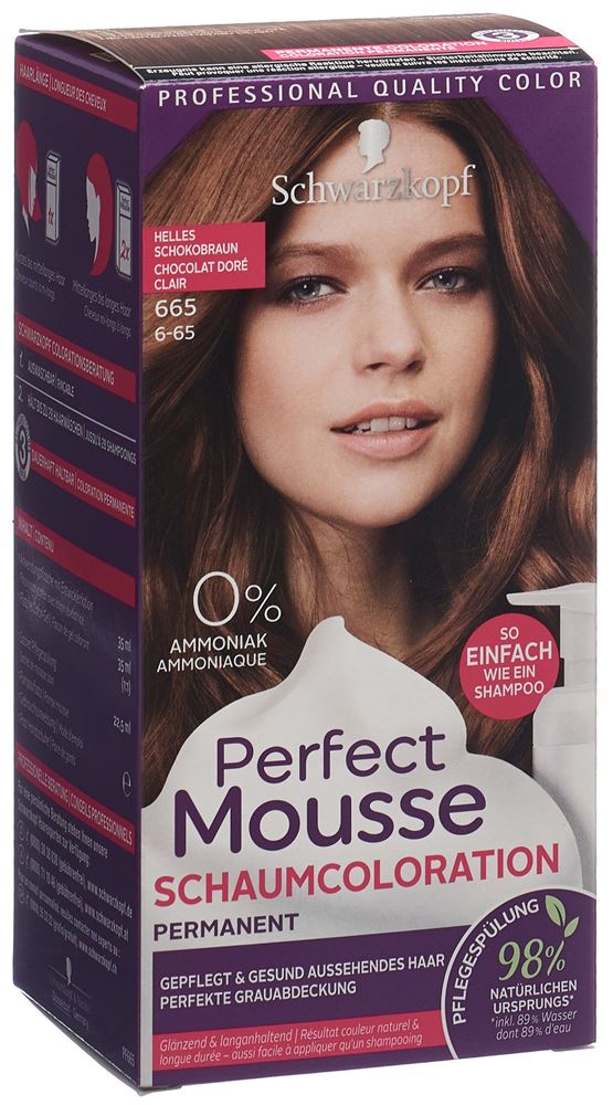 PERFECT MOUSSE 665 Helles Schokobraun