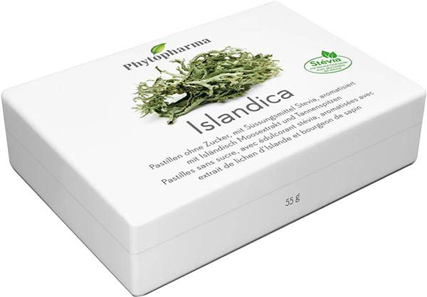 Phytopharma Islandica Pastillen zuckerfrei 40 Stück Phytopharma Islandica Pastillen zuckerfrei 40 Stück
