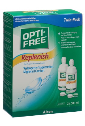 Opti Free RepleniSH Desinfektionslösung 2 Fl 300ml Opti Free RepleniSH Desinfektionslösung 2 Fl 300ml