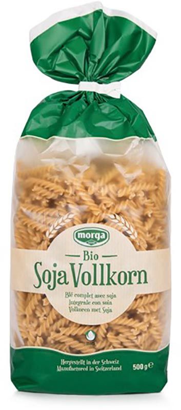 MORGA Soja Spiralen Bio 500g
