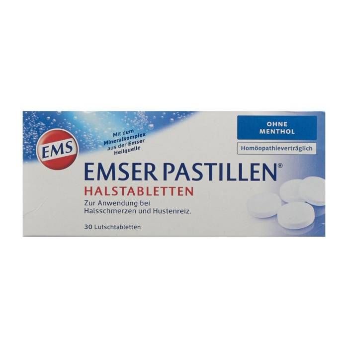 Emser Pastillen ohne Menthol 30 Stück Emser Pastillen ohne Menthol 30 Stück