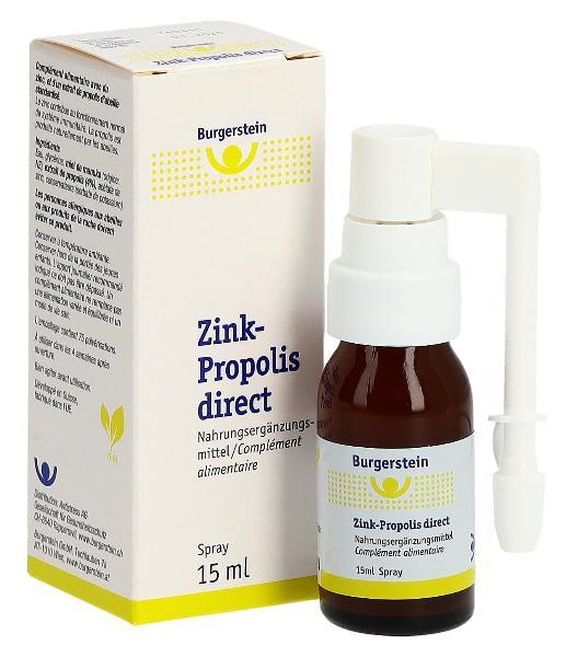 BURGERSTEIN Zink-Propolis direct Spray 15ml