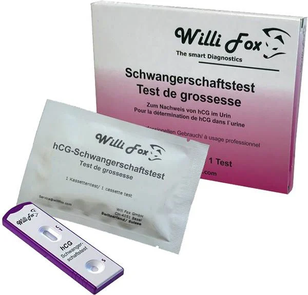 Willi Fox Schwangerschaftstest Urin 10 Stück Willi Fox Schwangerschaftstest Urin 10 Stück