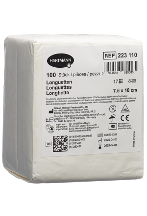 IVF Longuetten Typ 17 7.5x10cm 8 fach 100 Stück