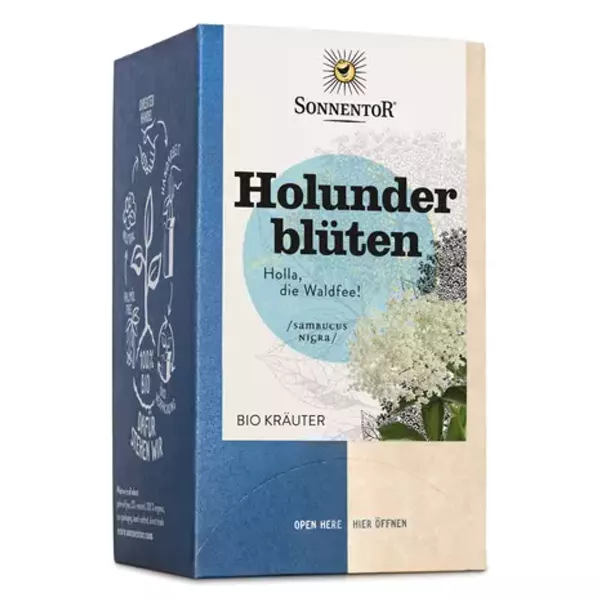 Sonnentor Holunderblüten Tee BIO Btl 18 Stück Sonnentor Holunderblüten Tee BIO Btl 18 Stück