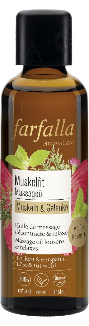 FARFALLA Massageöl Muskelfit 75ml FARFALLA Massageöl Muskelfit 75ml