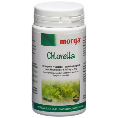 Morga Chlorella Vegicaps 100 Stück Morga Chlorella Vegicaps 100 Stück