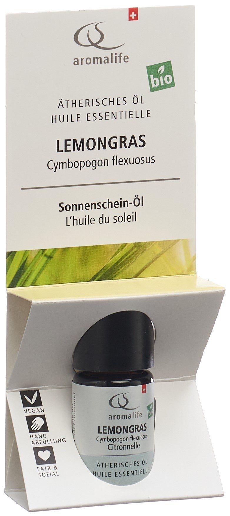 Aromalife TOP Lemongras Äth/Öl BIO Fl 5ml Aromalife TOP Lemongras Äth/Öl BIO Fl 5ml
