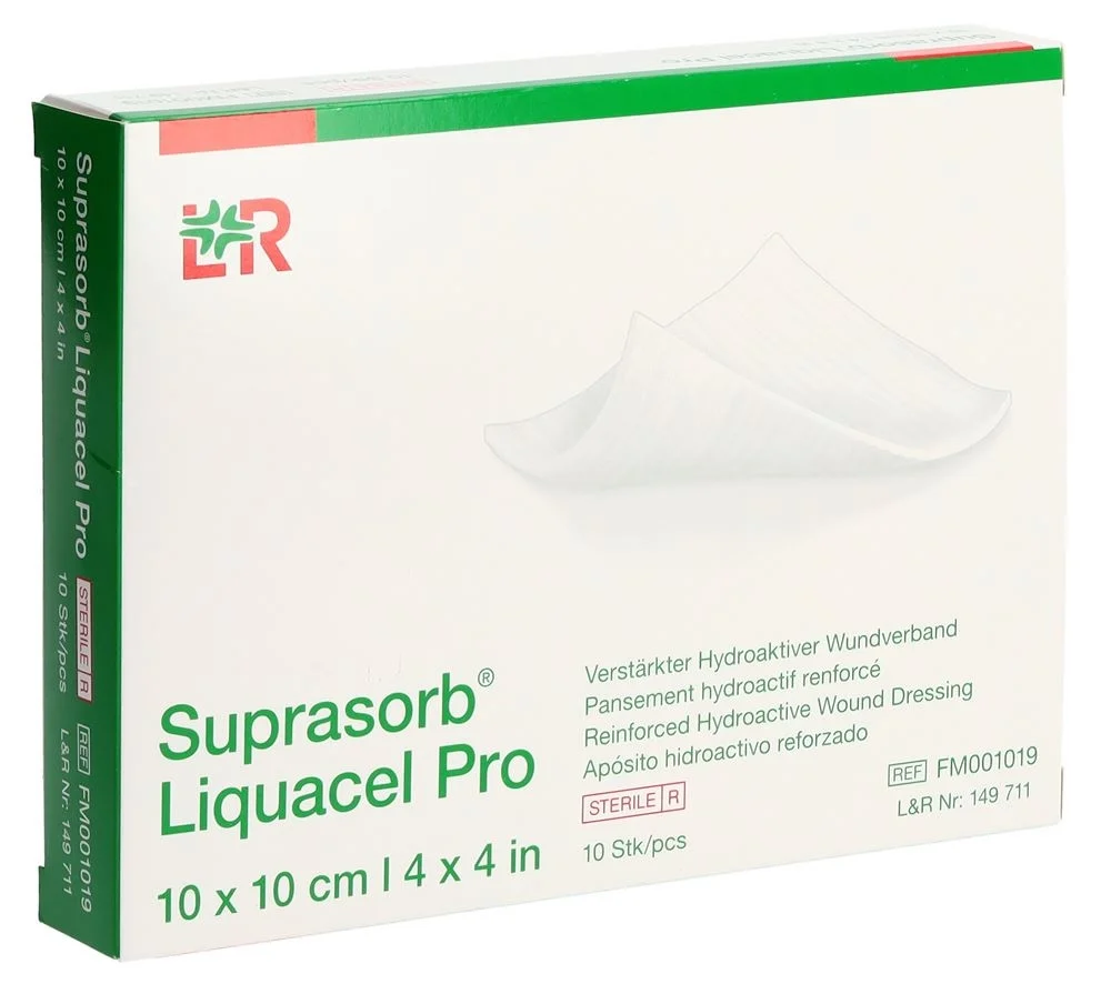 Suprasorb® Liquacel Pro 10x10cm 10 Stück