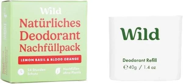 WILD Deo Stick Lemon Basil Nachfüll 40g