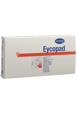 EYCOPAD Augenkompressen 70x85mm unsteril 50 Stück