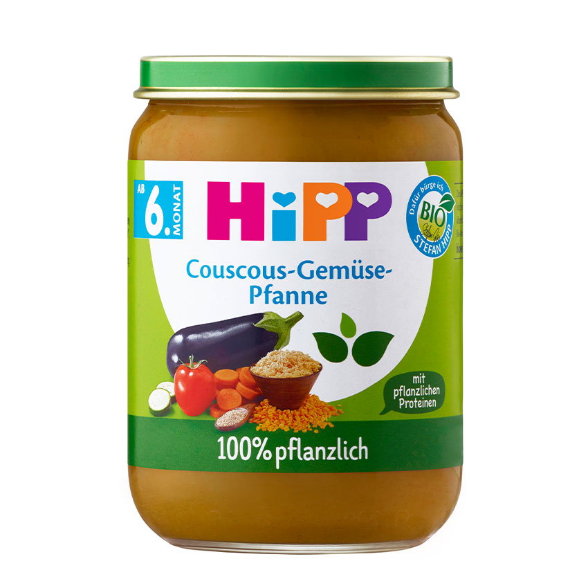 HIPP Bio Couscous Gemüse Pfanne (neu) 190g