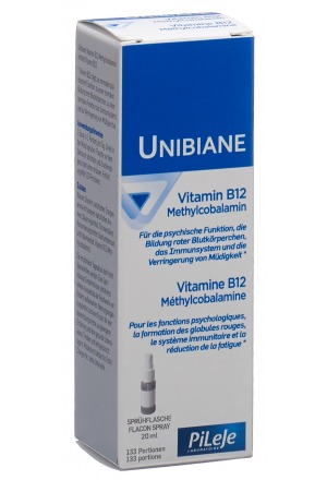 UNIBIANE Vitamin B12 Spray 20ml UNIBIANE Vitamin B12 Spray 20ml