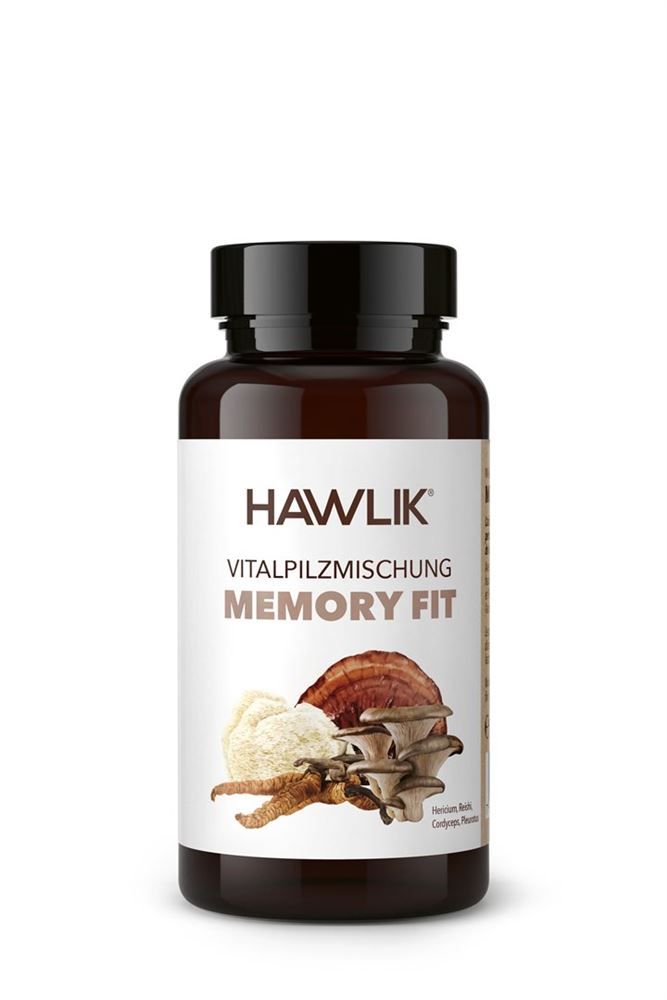 HAWLIK Vitalpilzmischung Kapseln Memo Fit 90 Stück