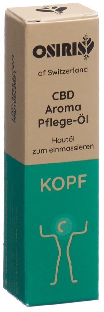 OSIRIS CBD Aromapflegeöl Kopf Roll-on 10ml