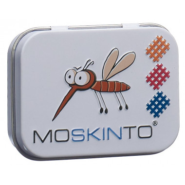 MOSKINTO Insektenstichpflaster Blechdose 42 Stück MOSKINTO Insektenstichpflaster Blechdose 42 Stück