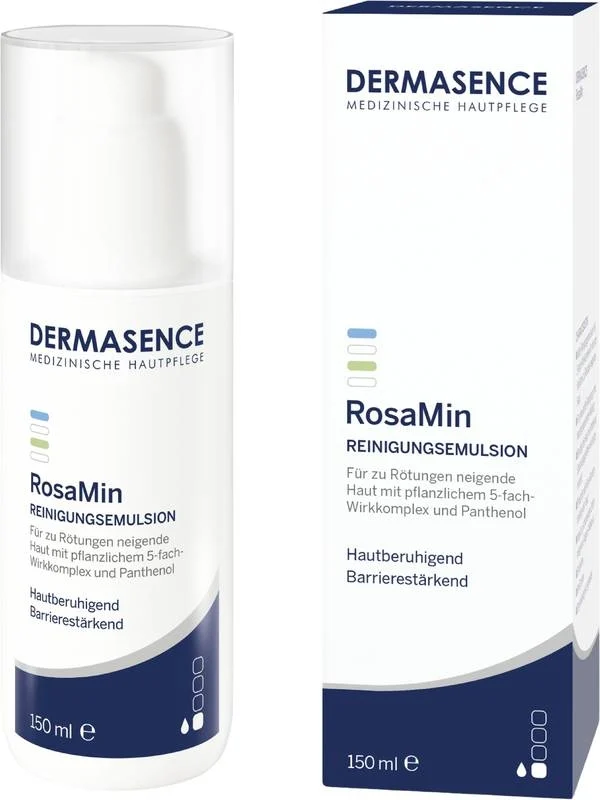 DERMASENCE RosaMin Reinigungsemulsion Disp 150ml