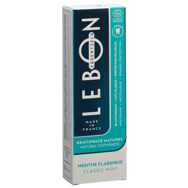 LEBON ESSENTIELS Zahnpasta klassische Minze Bio Tb 80ml LEBON ESSENTIELS Zahnpasta klassische Minze Bio Tb 80ml