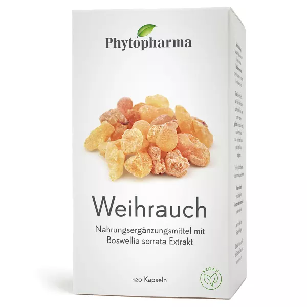 Phytopharma Weihrauch Kapseln 120 Stück Phytopharma Weihrauch Kapseln 120 Stück
