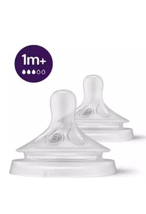 Philips AVENT Natural Response Saug Gr3 1M+ 2 Stück