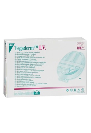 3M TEGADERM IV für Katheter 8.5x10.5cm 50 Stück