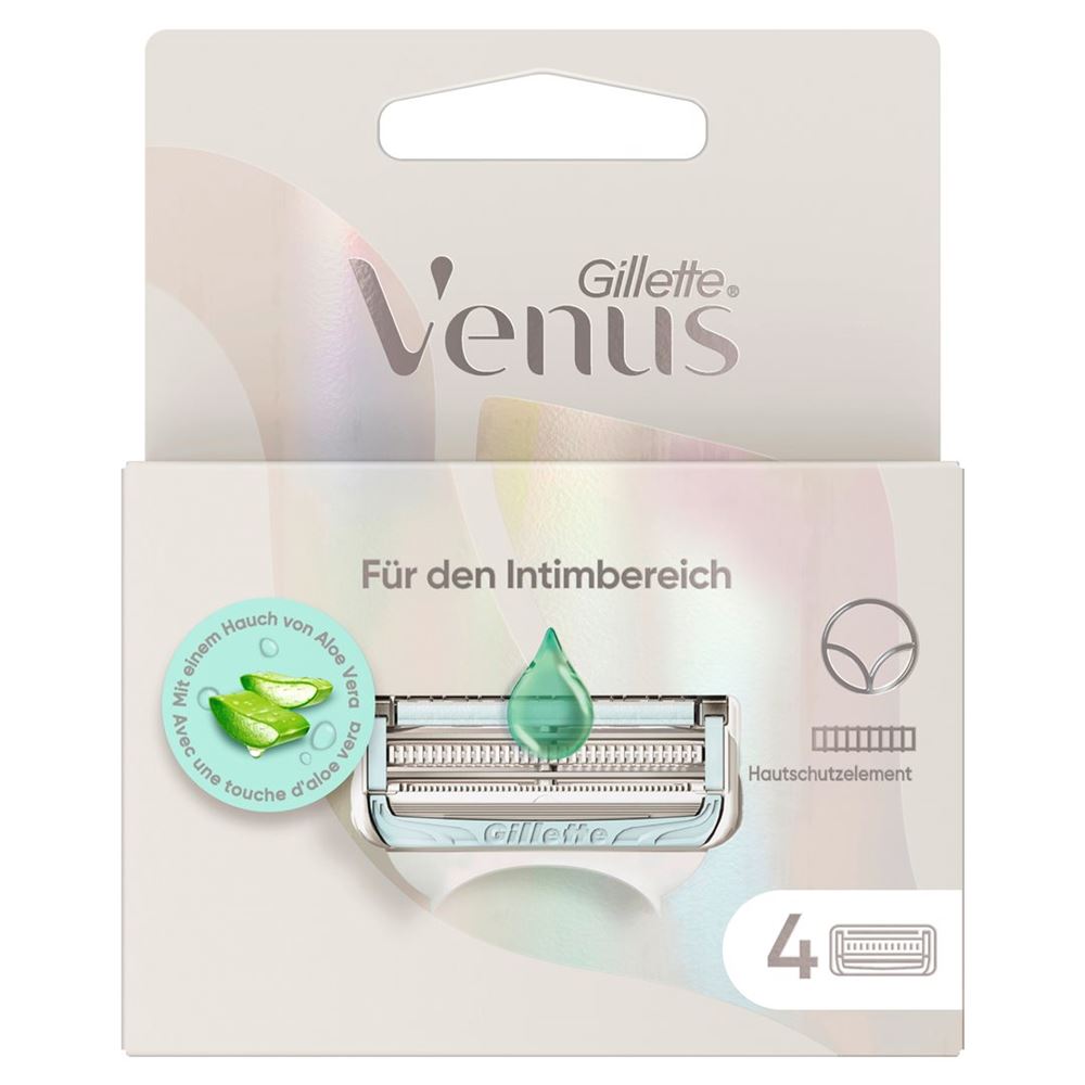 GILLETTE Venus Systemklingen Intimb 4 Stück