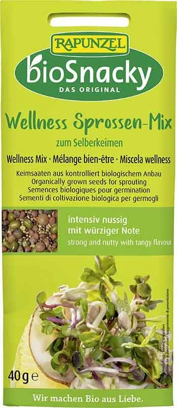 Rapunzel Wellness Mischung bioSnacky 40g