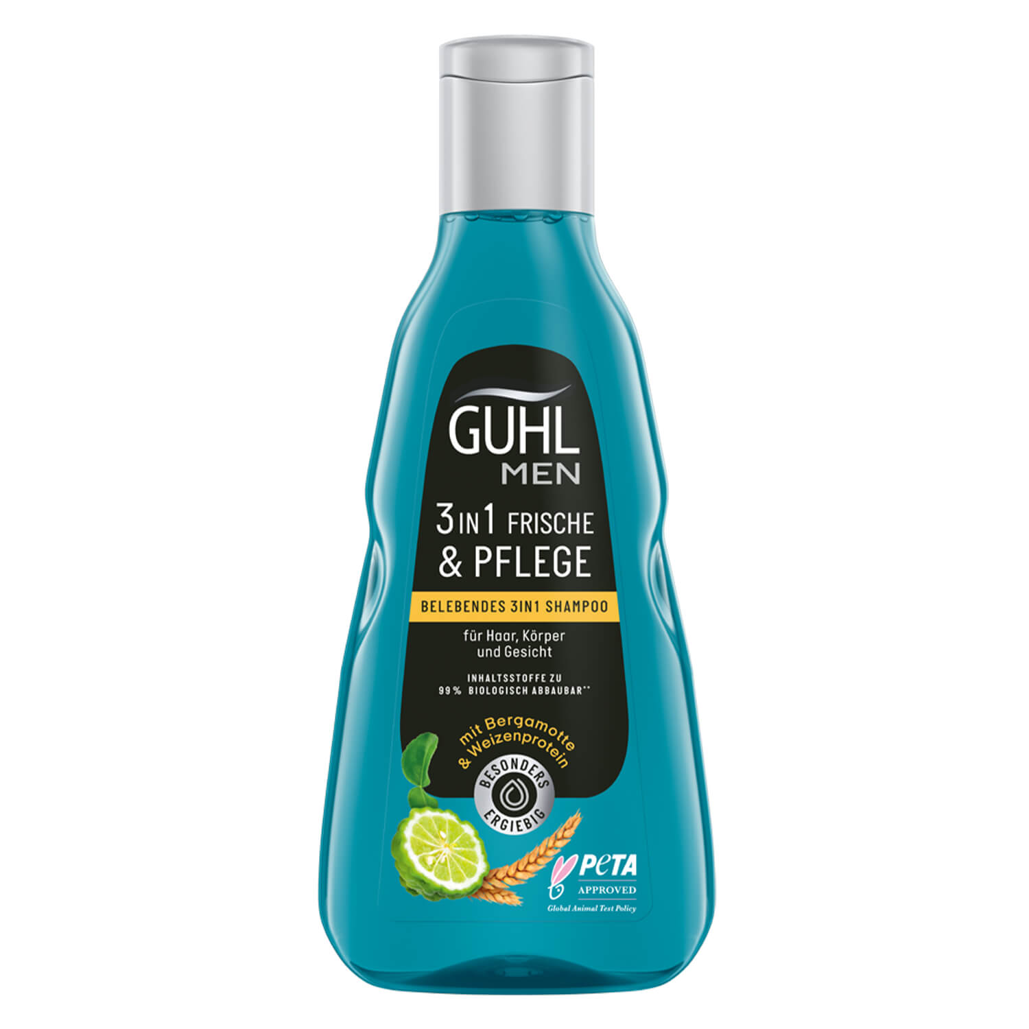 GUHL Men 3in1 Shampoo Frische & Pflege Fl 250ml GUHL Men 3in1 Shampoo Frische & Pflege Fl 250ml