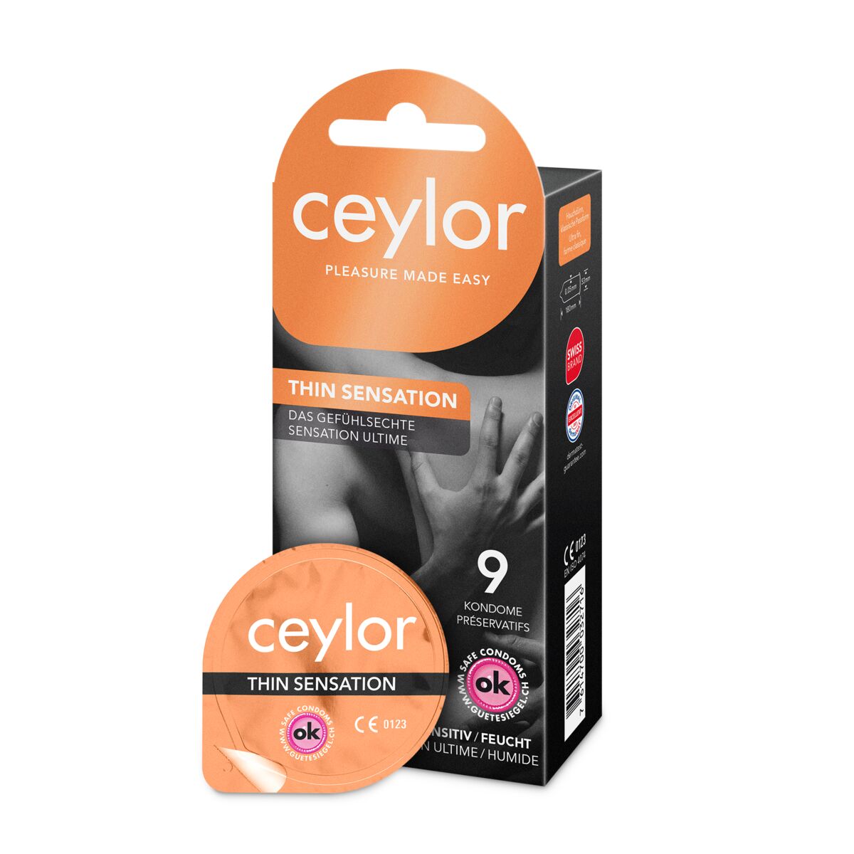 ceylor® Thin Sensation Präservativ 9 Stück ceylor® Thin Sensation Präservativ 9 Stück