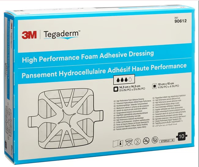3M TEGADERM FOAM HP Schaumkompresse 10x10cm adhesive 10 Stück 3M TEGADERM FOAM HP Schaumkompresse 10x10cm adhesive 10 Stück