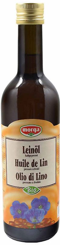 MORGA Leinöl kaltgepresst Bio Fl 5dl