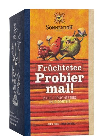 SONNENTOR Probier Mal! Früchtetee BIO Btl 20 Stuck