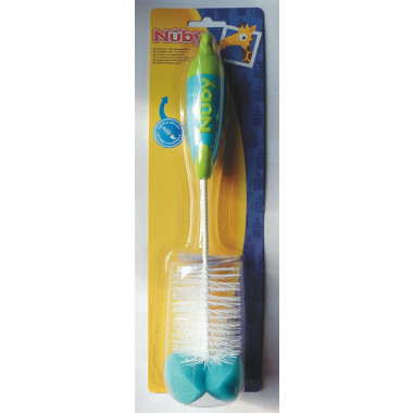 Nuby Flaschenbürste Standard inklusive Saugerbürste