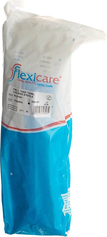 Flexicare Urinbeutel 750ml 30cm Ablauf RV 10 Stück