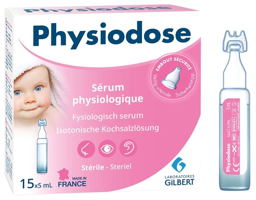 PHYSIODOSE physiologische Kochsalzlösung Monodosen 15 x 5ml
