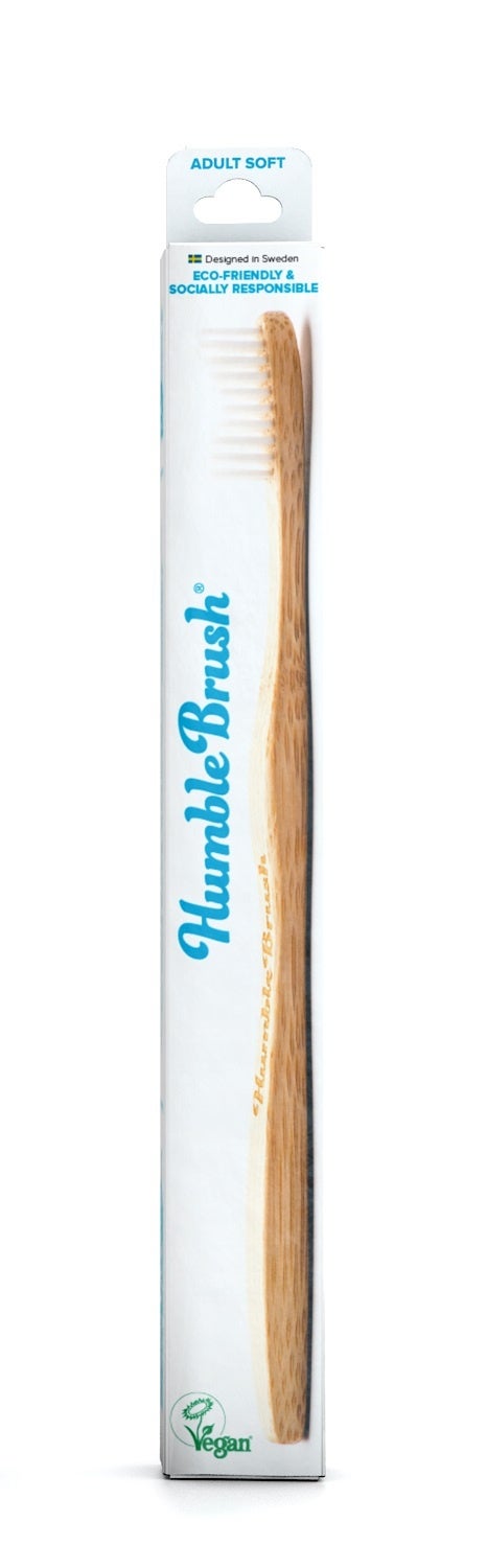 Humble Brush Zahnbürste Erwachsene weiss Humble Brush Zahnbürste Erwachsene weiss