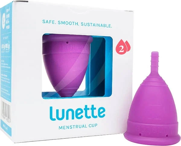 LUNETTE Menstruationstasse Gr2 lila