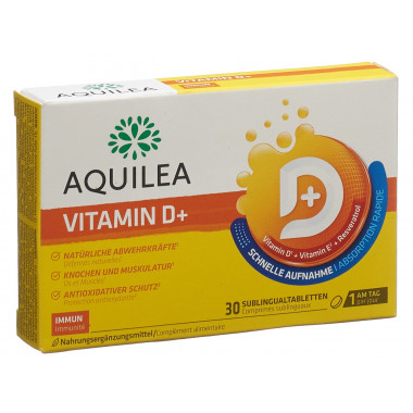 Aquilea Vitamin D+ Subling Tabletten 30 Stück Aquilea Vitamin D+ Subling Tabletten 30 Stück