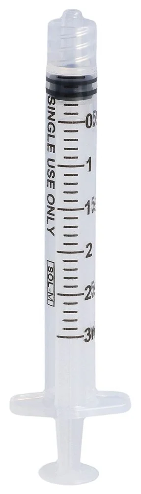 Sol-M Spritze 3ml Luer Lock st 3-t 100 Stück