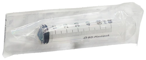 BD Plastipak Spritze 50/60 ml 3-teilig exzentrisch